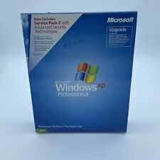 Genuine Microsoft Windows XP Professional Upgrade w/ Key Big Box Service Pack 2 picture