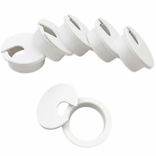 6pcs Desk Grommet 1-3/8 inch Plastic Wire Cord Cable Grommets Hole Cover for PC picture