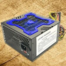 Brand NEW--Lead Power 650w-MAX BLUE ATX Power Supply 20+4Pin SATA & PCIe picture