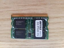 RARE 1GB Buffalo D2/533-1G Micro Dimm RAM - Panasonic R5, Y5, W5, T5 compatible picture