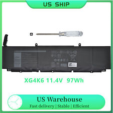 New XG4K6 F8CPG 01RR3 97Wh Battery For Dell XPS 17 9700 9710 Precision 5750 picture