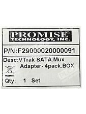 Promise Technologies F29000020000091 VTrak SATA.Mux Adapter - 4pack.BOX picture