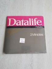 Verbatim DataLife 2 Minidisks MD 525-01 Single Sided Double Density  picture