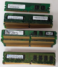 (Untested) Lot of 40 DDR2 DIMMs 36GB DDR2 (6x2GB, 22x1GB, 10x512MB, 2x256MB) picture