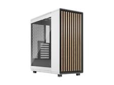 Fractal Design North ATX mATX Mid Tower PC Case - Chalk White Chassis with Oak F picture