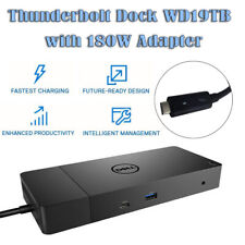 WD19TB USB Type-C Thunderbolt For Dell Docking Station with 180W Power Adapter picture