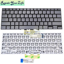 CF Canadian French Silver Keyboard for ASUS ZenBook flip 14 UX462 UX462DA picture