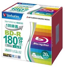 Verbatim Bluray 3D 25GB Bluray Video HD 4X BD-R Printable BluRay F/S w/Tracking# picture