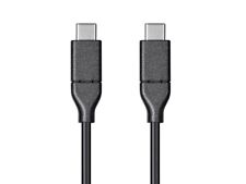 Monoprice Essentials USB Type-C to Type-C 2.0 Cable, 480Mbps, 5A, 26AWG, 13.1ft picture