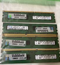 Lot of 4 Samsung 4GB PC3-10600U DDR3-1333MHz 2Rx8 ECC M378B5273DH0-CH9 16GB picture