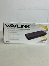 WAVLINK USB C/USB 3.0 Universal Docking Station Dual Monitor Windows Mac 60Hz picture