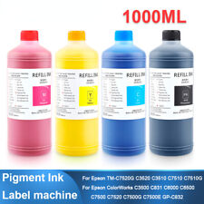 4color/set 1000ML Refill Bottle Ink for EPSON C3500 C7500 PPP-100 C7500G Printer picture