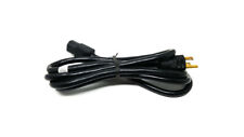 Heavy Duty 14AWG SJT AC Power Cable 6.5' Black IEC C13-NEMA5-15p NEW,PC LAB LCD picture