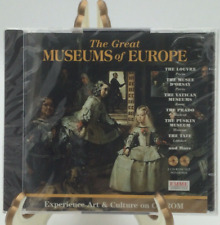 NEW The Great Museums Of Europe 2 Disc PC CD-ROM SEALED Fast  picture