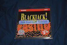Vintage Shareware Titanium Seal Blackjack Floppy Disk MS-DOS Game NEW picture