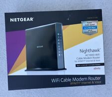 Netgear Nighthawk C7100V AC1900 WiFi Cable Modem Router Internet Voice picture