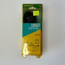 Brand New in Box Vintage Sony Video Antenna Cable CCD-4 VHF Out/VHF In NOS 1987 picture