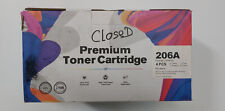 (4 PCS) Premium Compatible Toner Cartridge Replacement for HP 206X 206A - CMYK picture