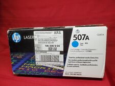 *New* Genuine HP CE401A 507A Cyan Toner LaserJet M551 M570 M575 *DISTRESSED BOX* picture