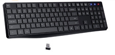 PONVIT PC230A Wireless Keyboard Energy Saving, Slim Quick 2.4GHz Cordless picture