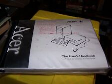 Vintage Acer Aspire Desktop System Manuals, Setup and software CD, software picture