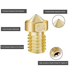 E3D v6 Nozzles 0.4 mm 1.75 mm 3D Printer Extruder Brass Nozzles Creality Ender picture