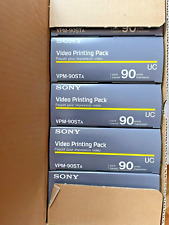 Sony Video Printing Pack VPM-90STA Case of 5 Packs C19A4092 Japan New picture
