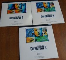 CorelDRAW 9 Graphics Suite with CorelDRAW9 & Photo-Paint9 and more 3 Disk Set picture