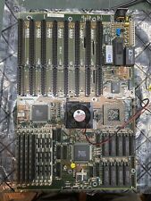 Vintage Symphony  Motherboard 486 W Ram Cpu Cool 8 Full Length Slots Rare Workin picture