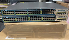 Cisco WS-C3560X-48T-L • 48-Port  Switch With C3KX-NM-1G and 1x C3KX-PWR-350WAC picture