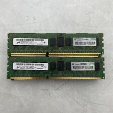 LOT OF 12 MICRON 4GB 1Rx4 PC3L-10600R 1333MHz 1.35V VLP REG MEMORY RAM MWRL2K picture