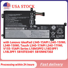 Genuine L18C3PF2 L18M3PF2 battery fr Lenovo Ideapad L340-15IWL 17IWL L18D3PF1 US picture
