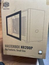 Cooler Master MASTERBOX NR200P V1 SFF Small Form Factor Mini-ITX Case - White picture