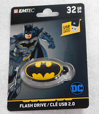 Batman 32GB Flash Drive Keychain NEW SEALED Emtec DC Comics 32 GB picture