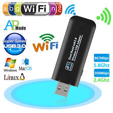 1200Mbps Mini USB Wireless WiFi Adapter 802.11ac LAN Internet Network Adapter US picture