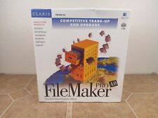 VTG 1997 Claris FileMaker 4.0 Pro MAC Software NIB for OLD CLASSIC MACS OS 8 picture