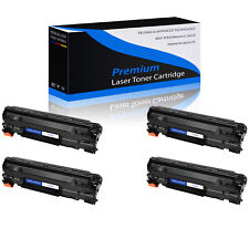 US Stock 4PK 83A Black CF283A High Yield Toner For HP LaserJet Pro M127fn M127fw picture