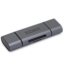 Koah PRO 2 in 1 Aluminum Shell OTG Dual Slot SD Card Reader picture