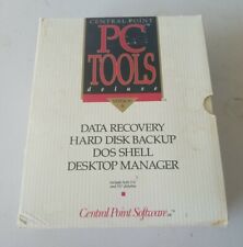 Vintage Central Point Pc Tools Deluxe; Version 6 Six Desktop Manager W/Disks picture