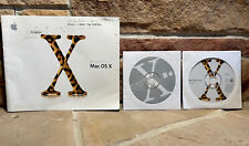Apple Mac OS X v10.2 Jaguar Install Discs 1 & 2 Macintosh Operating System 2002 picture