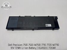 Dell Precision 7510 7520 M7510 7710 7720 M7710 11.1V 72Wh Li-ion Battery, 0GR5D3 picture