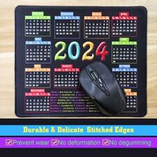 2024 Calendar Mouse Pad Small Non-slip Desk Mat Office Laptop Computer Desk Mat picture