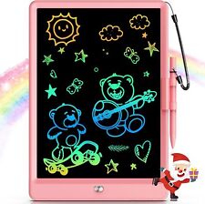Bravokids 10 Inch LCD Writing Tablet for 3-8 Year Olds - Electronic Pink  picture