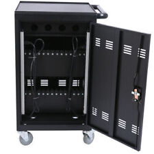 Mobile Charging Cart and Cabinet Storage for Tablets Laptops 30-Device Computers picture