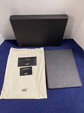 Montblanc Meisterstuck iPad 3 or 4 Black Leather Collection Case 111249 picture