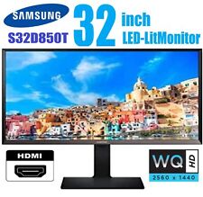 Samsung S32D850T 32in WQHD 2560x1440 LCD Widescreen W-LED sRGB Gaming DP HDMI A+ picture