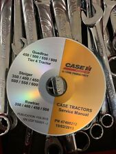 CASE QUADTRAC STEIGER ROWTRAC 350 400 450 500 550 600 Service Repair Manual DVD picture