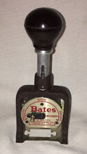 VTG Bates Multiple Movement Numbering Machine, Six Wheels, Re-Inkable, Size E picture
