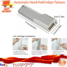 Portable Print Pen Mini Printer All Surfaces Automatic Hand-held Inkjet Tattoos  picture