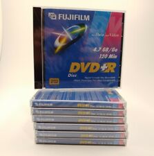 Fuji Film DVD+R 7 Pack Video Recordable 4.7 GB 120 Min Jewel Case Discs New  picture